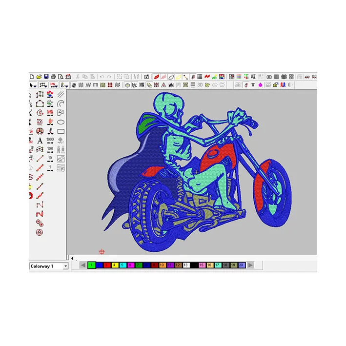 
Senior Designer High-quality 3d Design Badge Free Car Hand Work Neck Embroidery Designs 