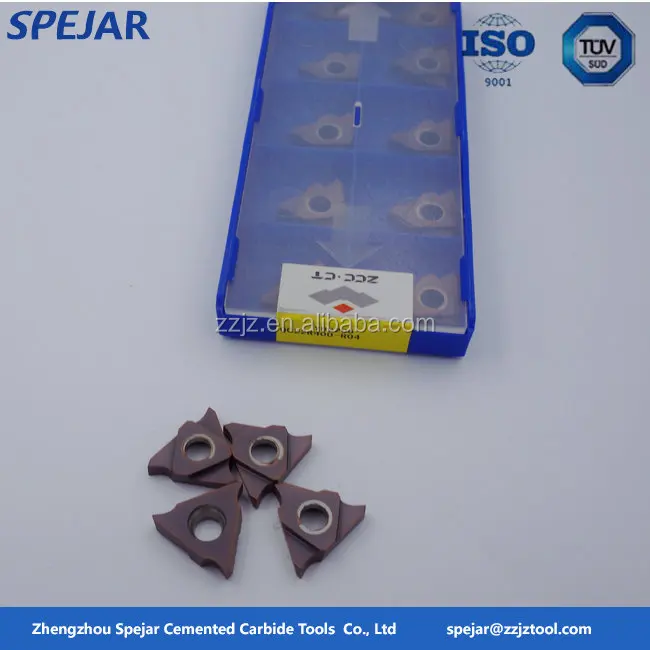 tungsten carbide threading insert wire threading tool balde QC22R