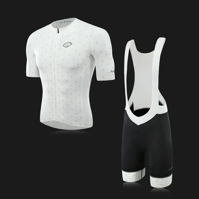 Men Custom Cycling Jersey And Cycling Bib Shorts Set Wholesale Bike wear Bicycle Clothing