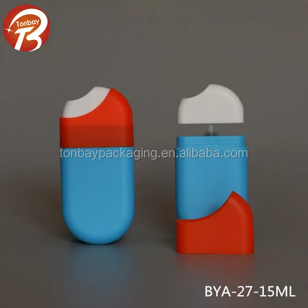 15ml PP credit card hand sanitizer side spray bottle