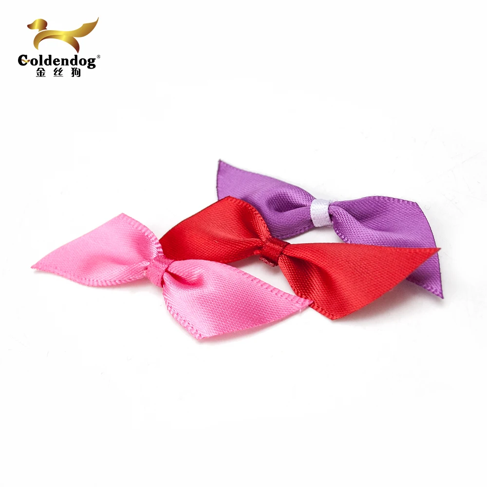 Custom high quality girls underwear sex satin ribbon bow for women
