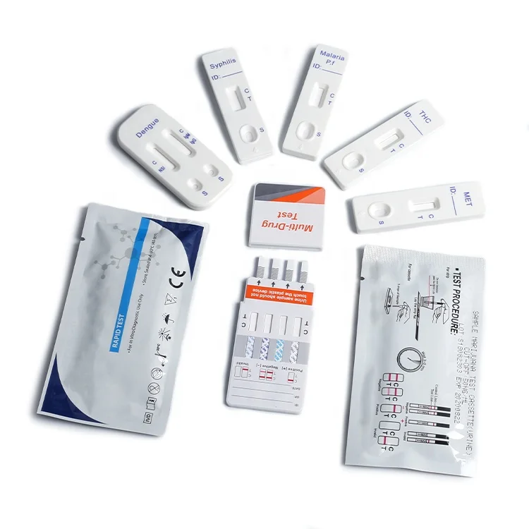
One Step Medical Health Analysis IVD Product THC Rapid Drug Test Kits 