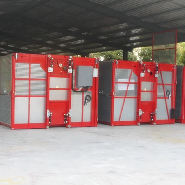 
High Rise Automated Facade Cleaning Lifting Device of SC Series Construction Hoist 