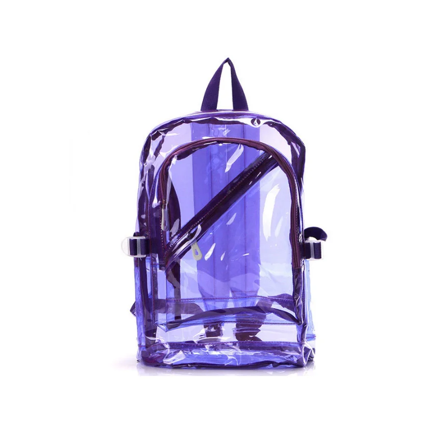 Cheap PVC Bag Plastic clear backpacks