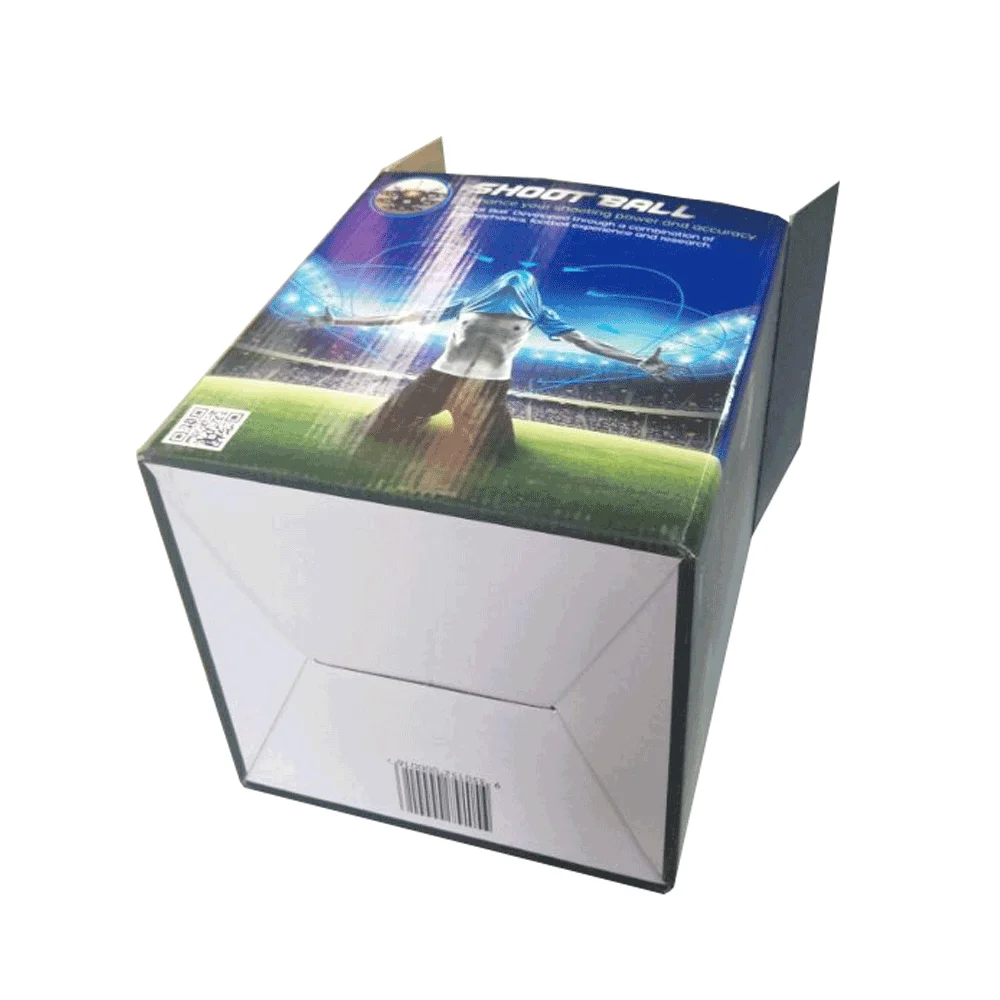 custom printed packaging corrugated paper football soccer ball box