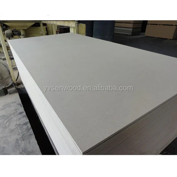 raw plain melamine mdf board to make wooden furniture