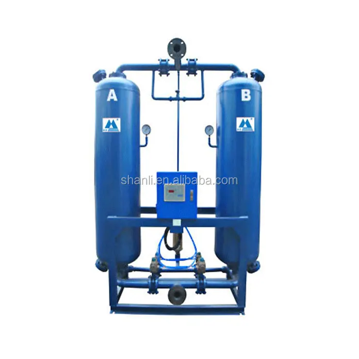 
Industrial Desiccant Air Dryer / Heatless Adsorption Dryer Stainless Steel Production 