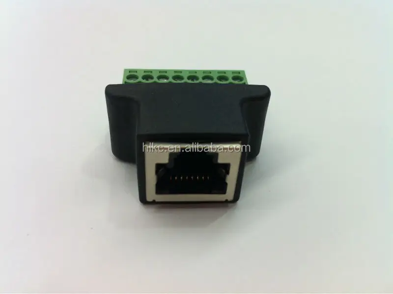 RJ45 8P8C female splitter