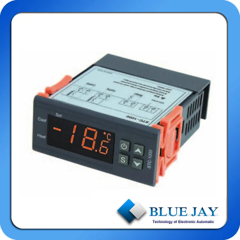 кухня холодильник цифровой регулятор температуры stc-1000 кухня температура контроллера pt100