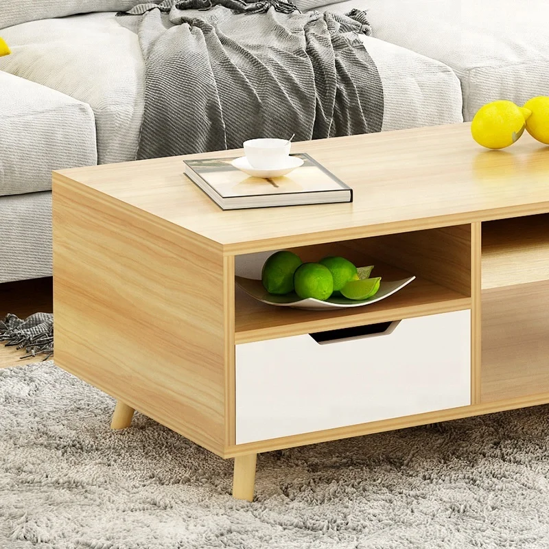 Modern Design Wooden Leg Coffee Table Living Room Furniture Tea Table Center Table
