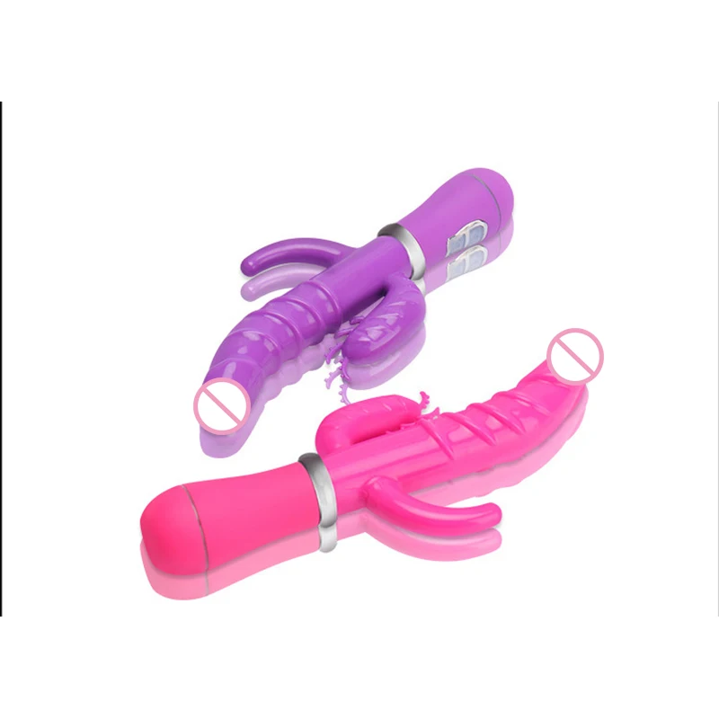 Rotating 8 Inch Vibrator Dildo for Surprising Christmas Gift, Mini Wand Massager Huge Cock