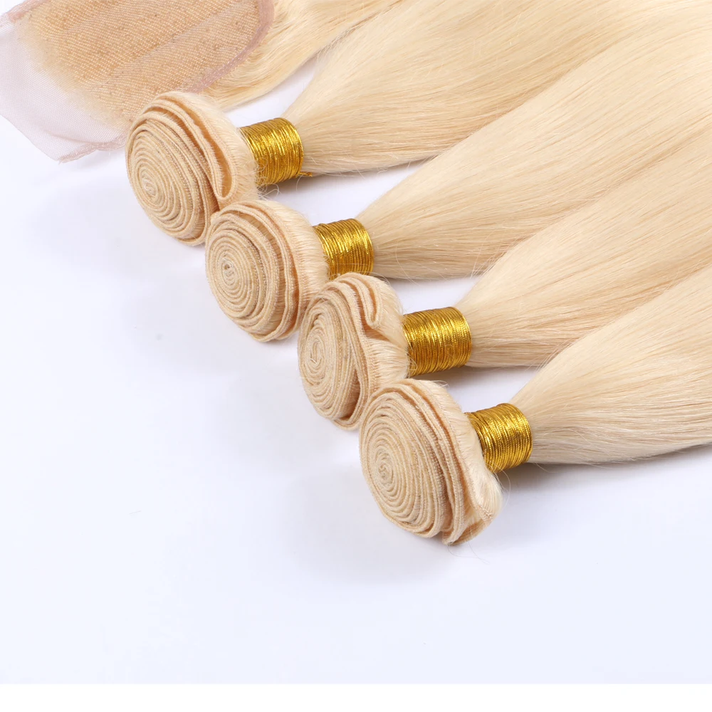 
Free sample wholesale human hair 10a russian blonde hair , blonde hair extension bundles , 613 blonde hair weave 