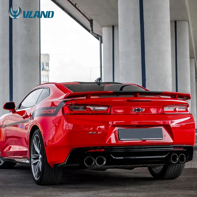 
VLAND LED Tail Lights For 2016-2018 Camaro High Quality Taillight Conversion Sequential Indicator Rear Lamp Plug&Play Assembly 