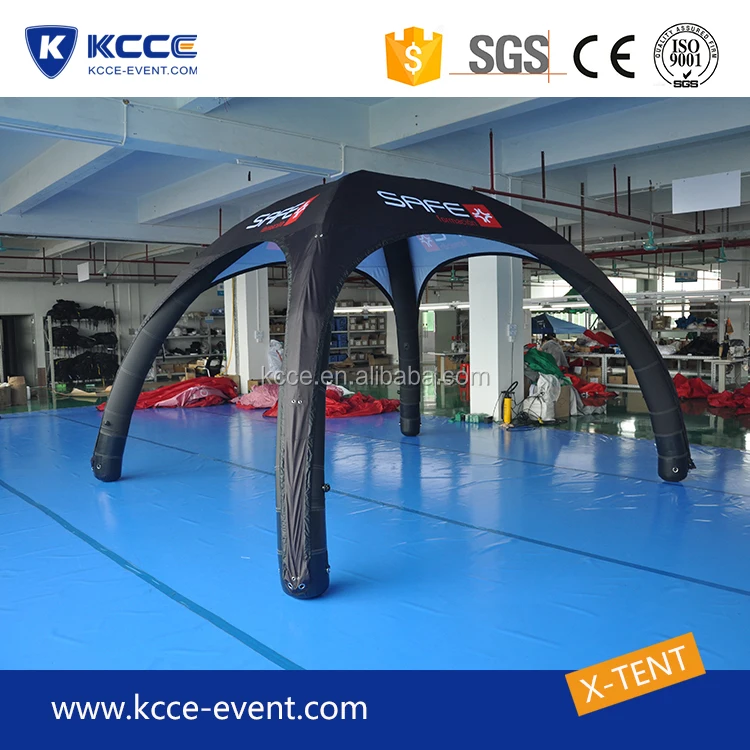 KCCE New Design Competitive Price Customized Printing  Spider Inflatable Tent cheese tent