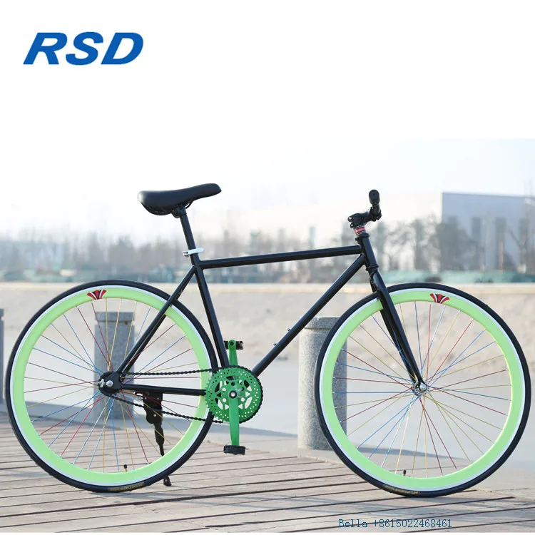 Wholesale factory Bicycle Alloy Frame Material Colourful Fixed Gear Bicycle/colorful road bike titanium fixed gear bike frame