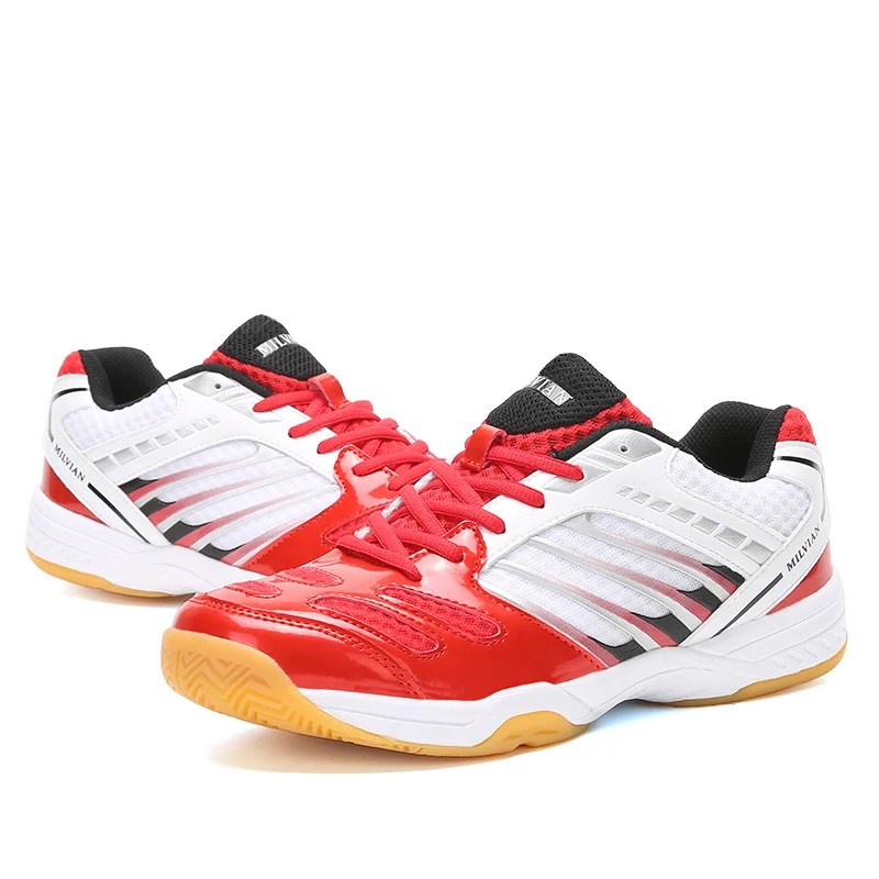 
2021 New Products Composite Rubber+MD Sole Men Women Unisex Badminton Tennis Shoes Sports Shoes 