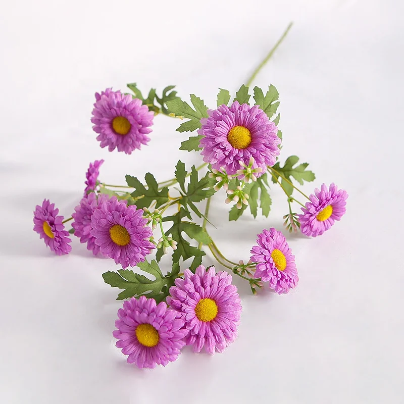 New artificial small daisies home decoration artificial flowers wedding festival decoration flowers ranunculus flower artificial