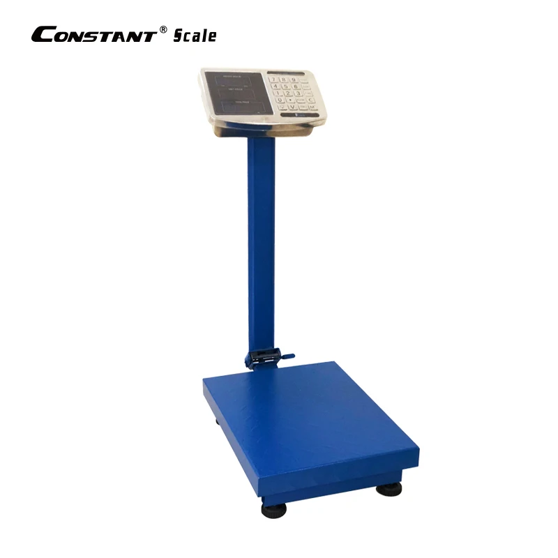 FF1976-469F 300kg/100g 40*50cm Electronic digital Price Computing Platform Bench Scale Stainless steel key Corrugated steel