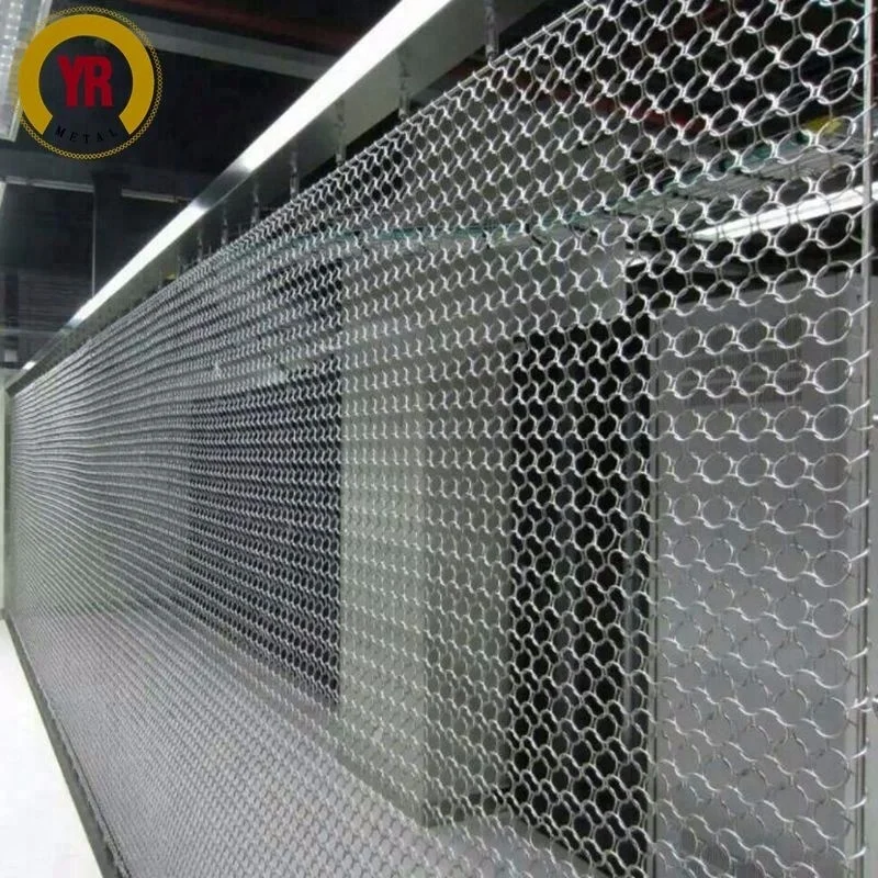 Оптовая продажа, дешевые сетчатые шторы с металлической цепочкой