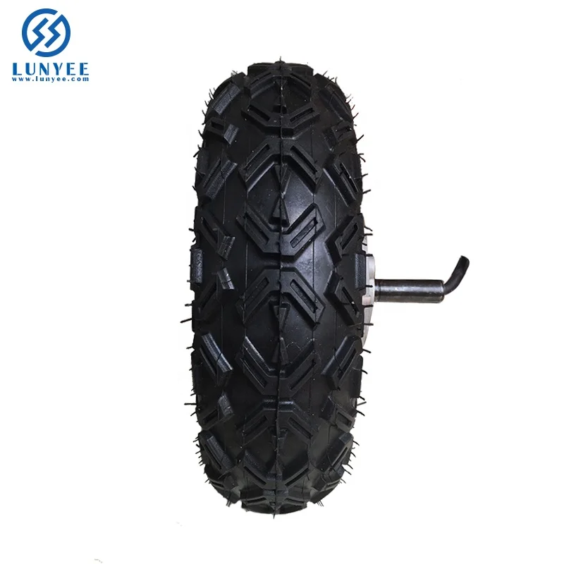 10 дюймов измельчитель одиночного вала Электрический мотор для центрального движения колеса для скутера