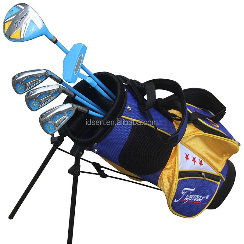 
2019 new Profession OEM Graphite Complete Junior children golf clubs set for kids with 5 pcs right or left golf clubs 