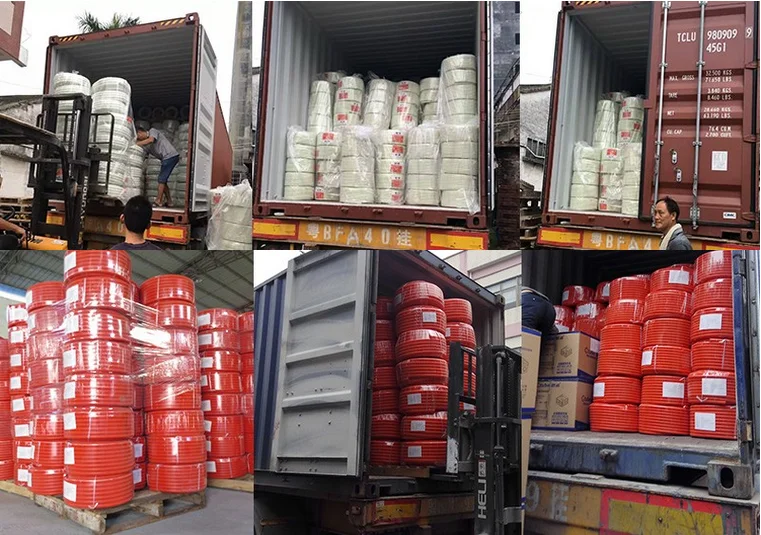 1' UV Stable Grey Flex Conduit Medium Duty PVC Corrugated Conduit