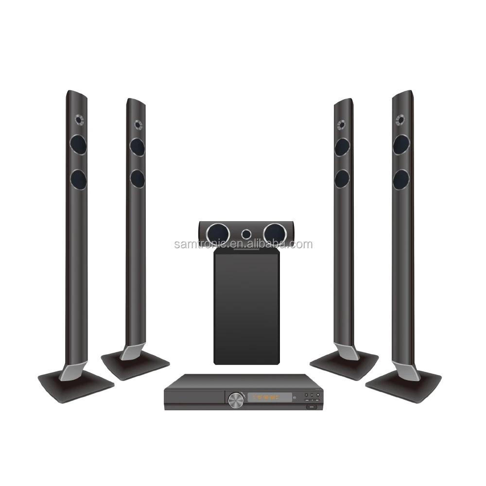 
Samtronic High end 250W DVD Player 5.1 Channel wireless hi-fi Tower Home Theatre Speaker System With Karaoke System HS-HT5104 