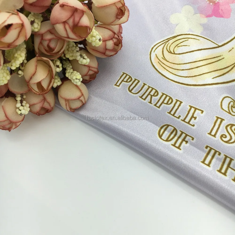 2022 Wholesale Price India Digital Printing Polyester Satin Fabric