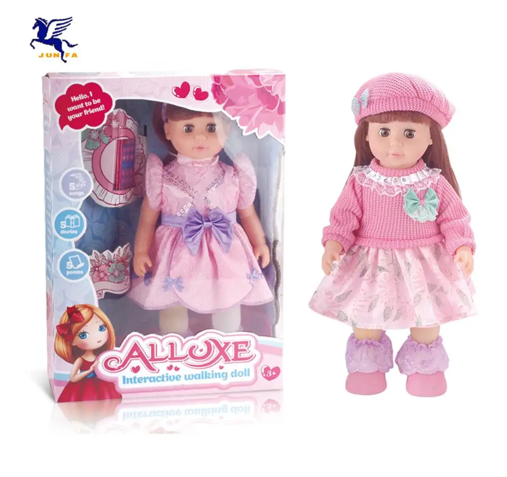 
hot sell 16inch talking walking doll made in china dolls 