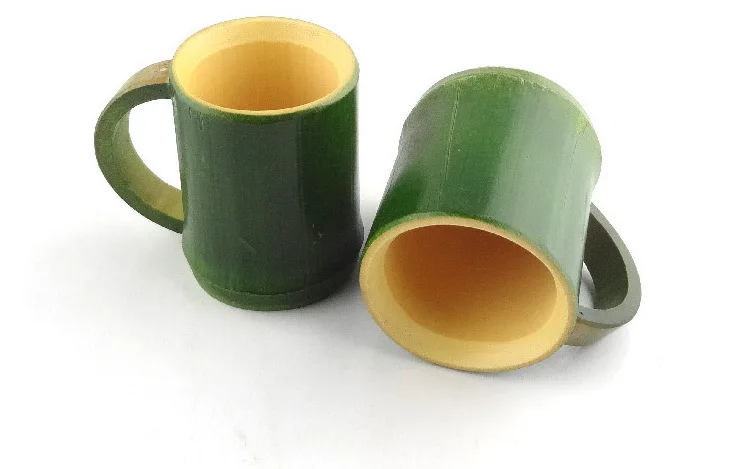 Natural bamboo cups