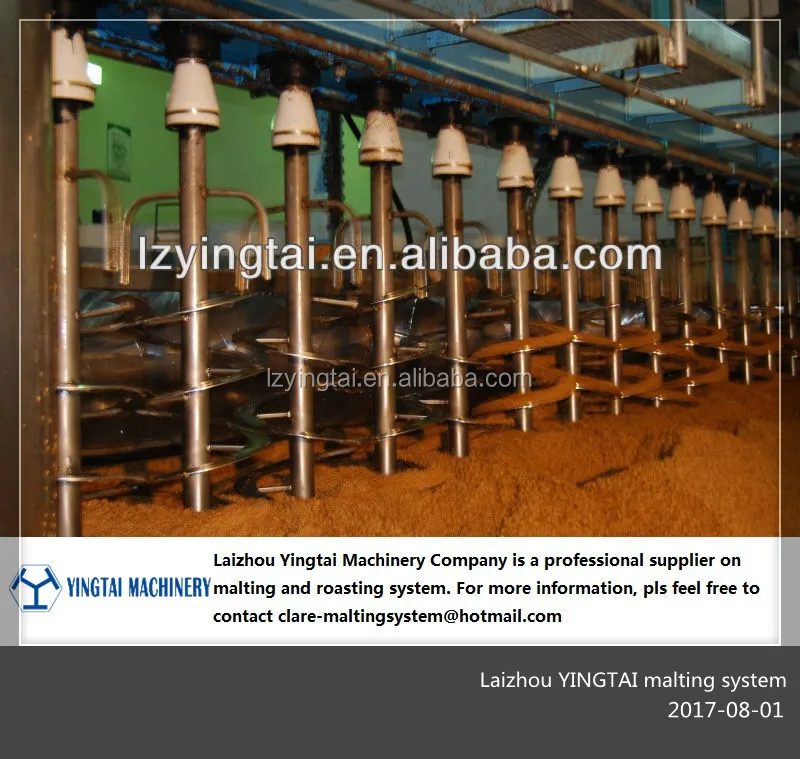 New malt technology equipment malting equipment for malt producers and distilleries
