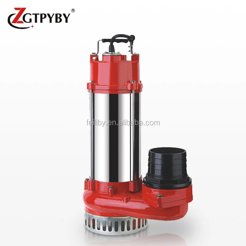 V2200 submersible sewage pump 3hp vertical submersible mud pump for waste water