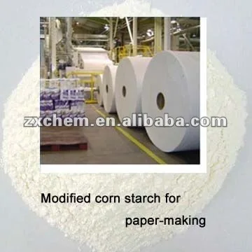 (Модифицированный) кукурузный крахмал для бумаги