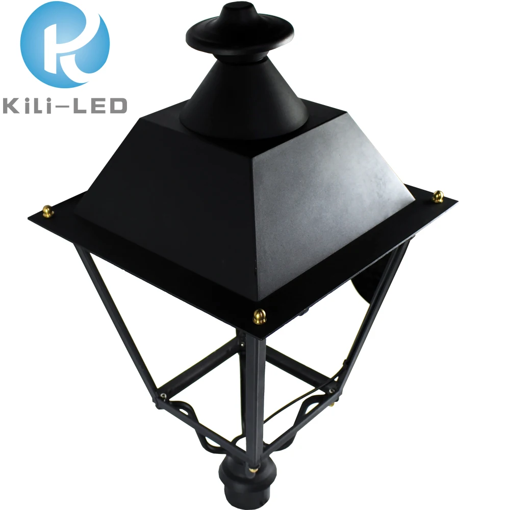 new modern hot selling ultra bright garden 50W outdoor led light garden spot light 100-277V post top light street pole landscape