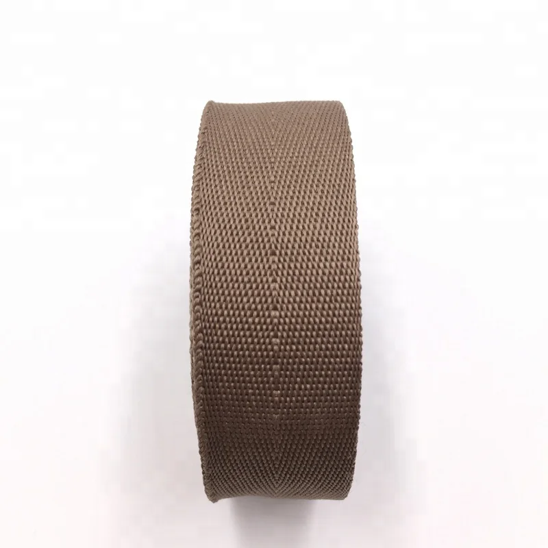 Garment use colorful herringbone woven tape polyester