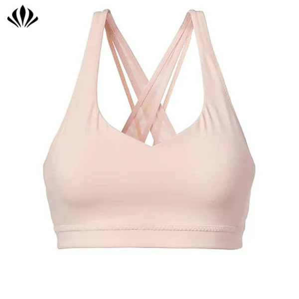 High quality tight hyper focused women transcendence yoga sports bra
