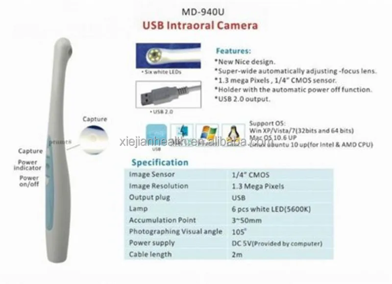 China Suppliers Best Selling Products Dental Material Intra Oral Camera