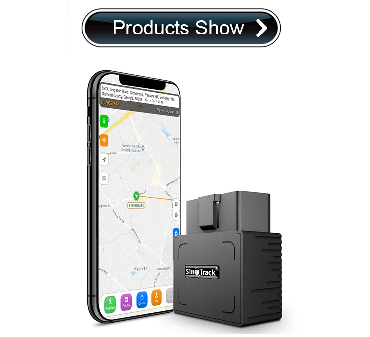 Factory Good Price Real Time Tracking Web and App OBD Car GPS Tracker