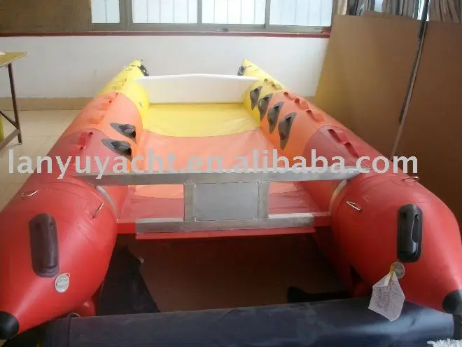 
high speed boat/catamaran /inflatable boat LY-450 with CE 