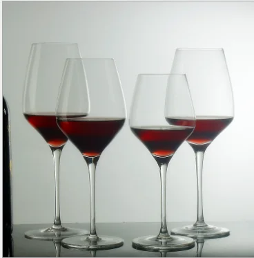 High quality 700 ml Red Wine Gift Set Gold Stem Bohemia Crystal Cup Glass Wine Glass