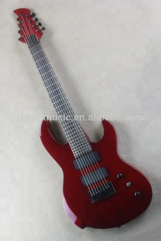 Weifang Rebon 8 string neck through body electric guitar