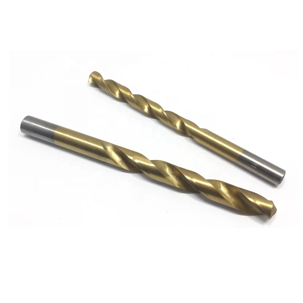 
HSS Titanium Color HSS High Speed Steel Drill Bits 