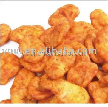 wasabi broad beans snacks hot for sale with halal kosher roasted broad beans