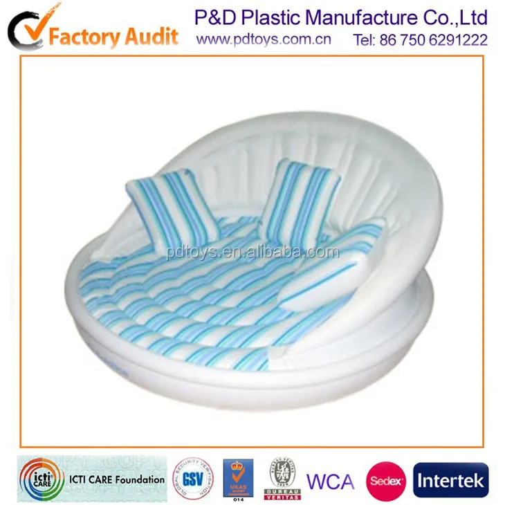 Modern Indoor-Outdoor Inflatable Chaise Longue Sofa Bed Reclining Foldable Storage-for Living Room Bedroom Dining Hotel Outdoor