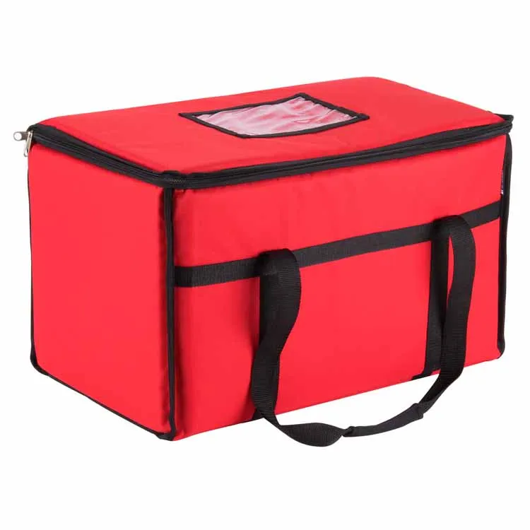 24 Hours Warm Keeping Insulated Food Delivery Thermal Cooler Bag OEM Level Insulated Aluminum Foil Lunch Box Lunch Bag 3 Days