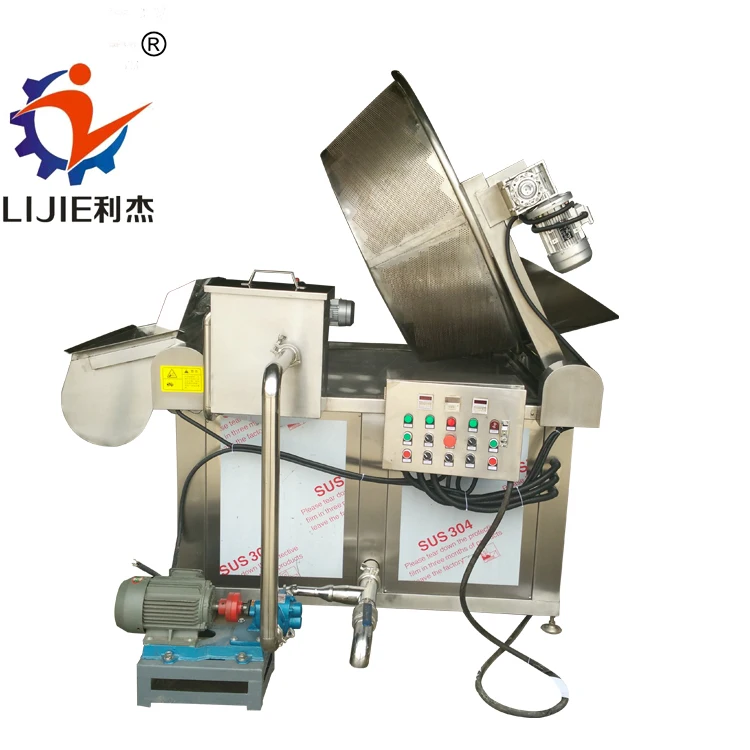 SUS 304 spiral potato henny penny kfc chicken pressure deep fryer