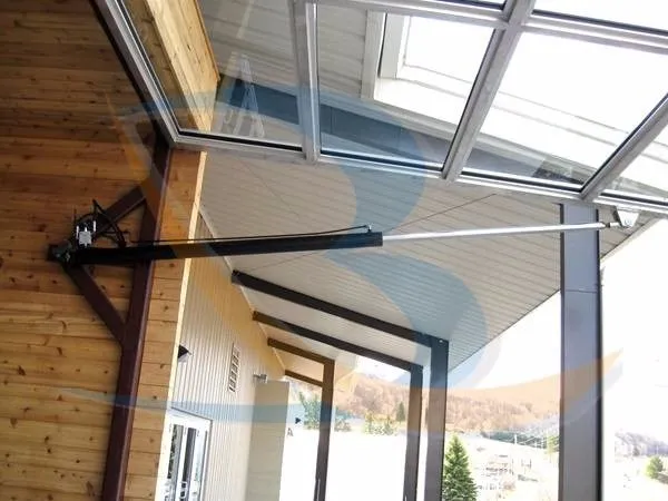 Открывающийся гидравлический подъемный цилиндр для контейнерных ворот