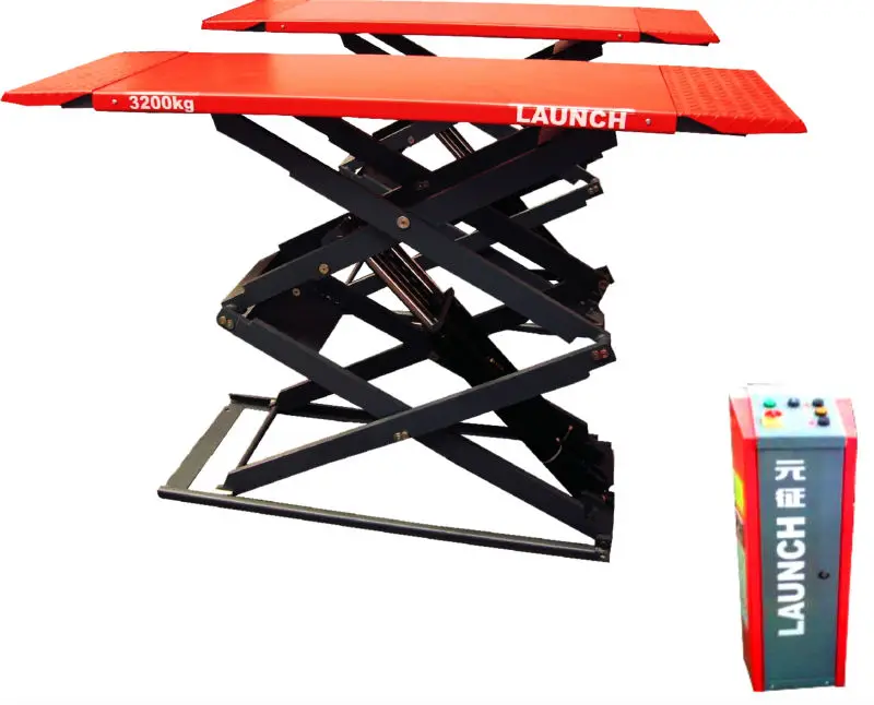 LAUNCH TLT632AF small scissor lift car lift basement car lift