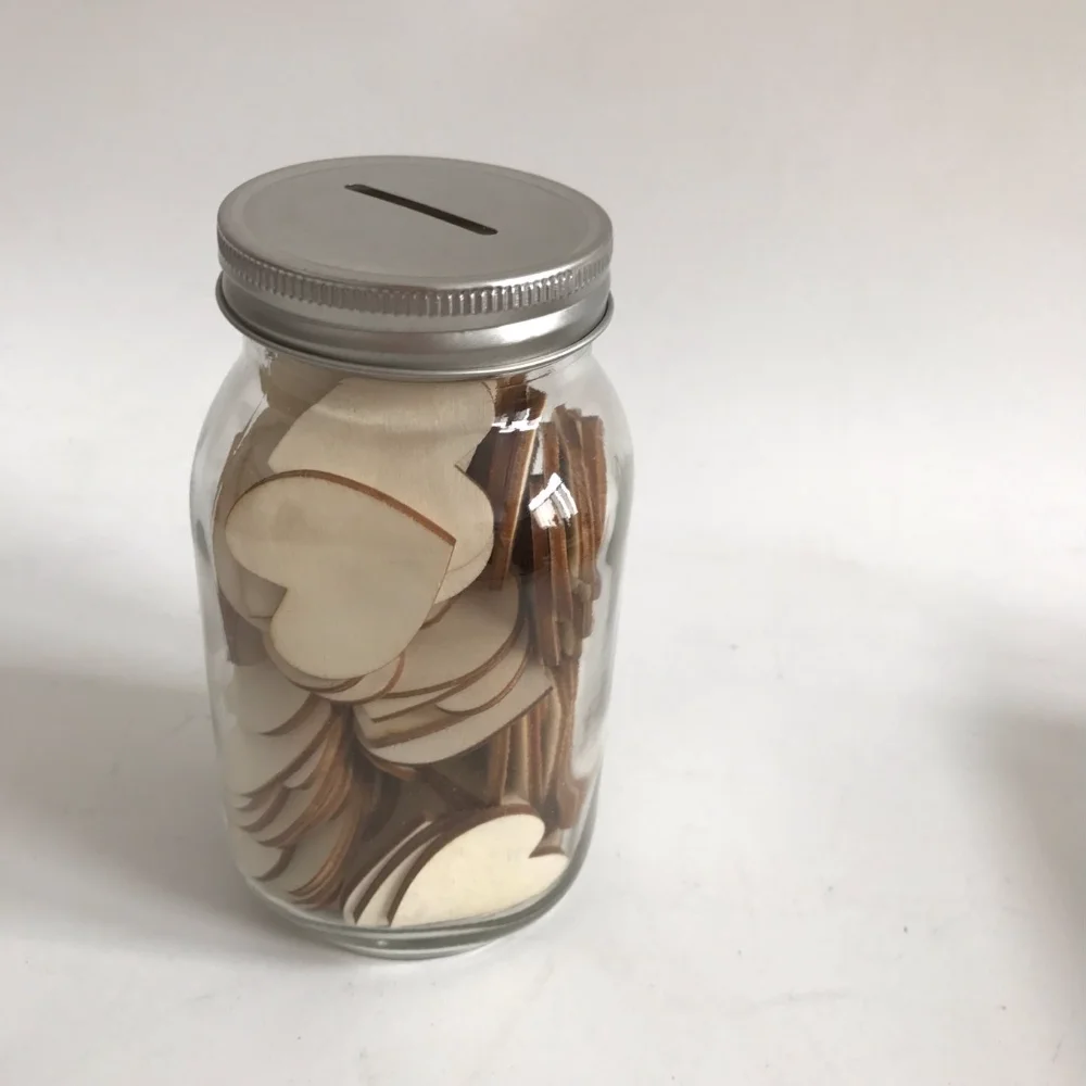 
Wishing Jar in Alternative Wedding Guest Book for favor 