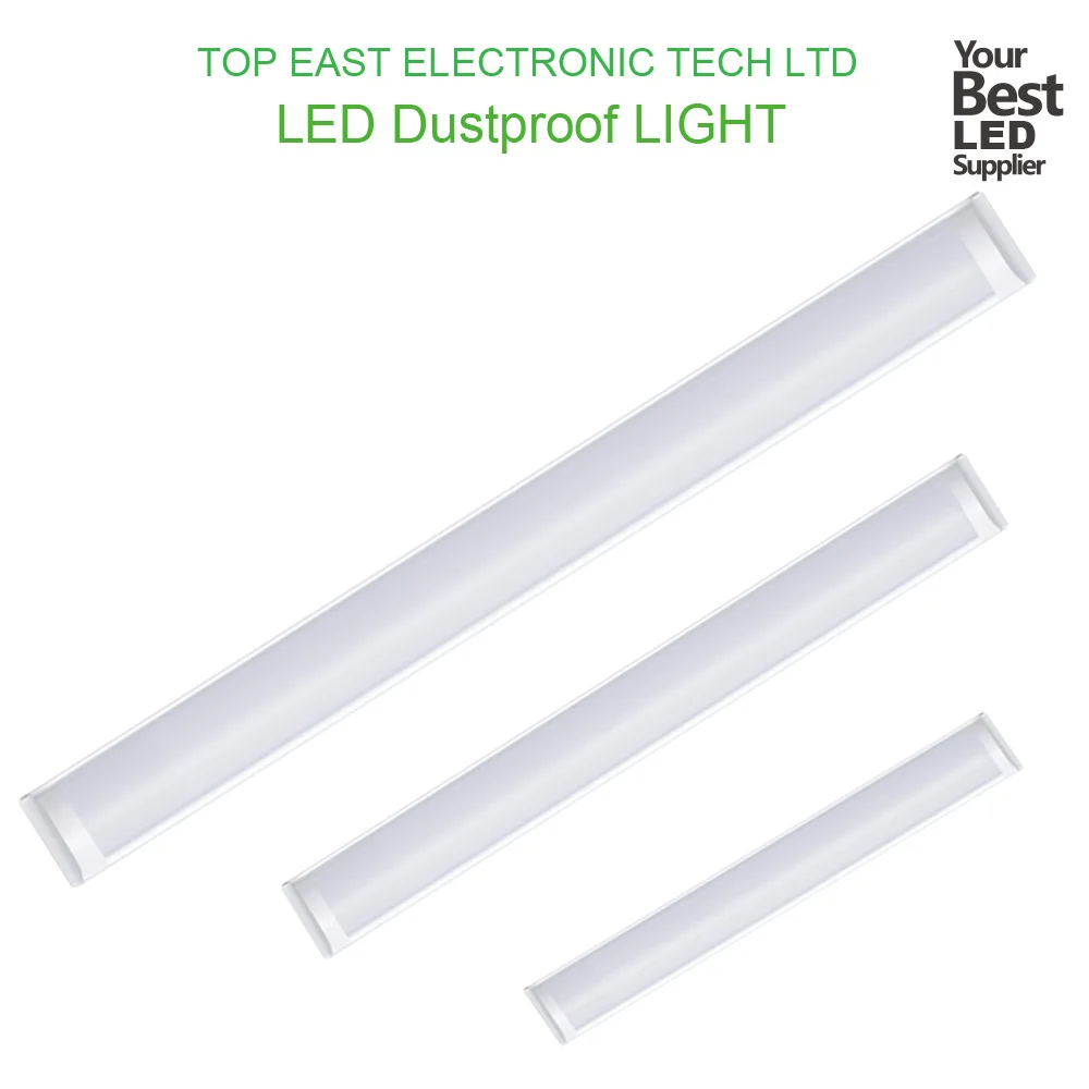 High lumen 18W 36W 0.6M 1.2M 2FT 4FT iron aluminum fixture T8 LED batten light with CE